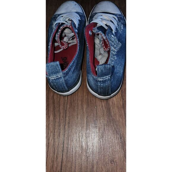 Girls Denim Sneakers - Picture 7 of 9